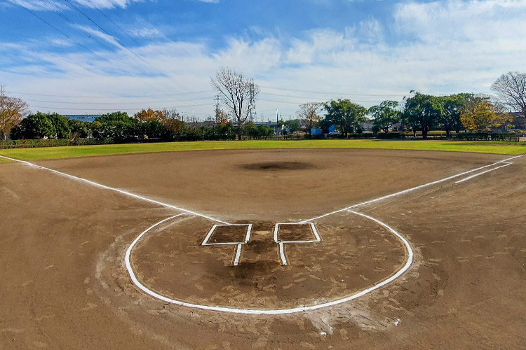 犢橋公園野球場 千葉市スポーツ施設 千葉市花見川区 花島コミュニティセンター